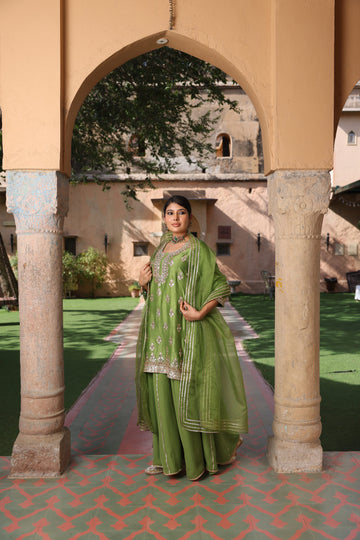 Gotta Patti Suit With Sharara