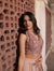 Beige & Brown Drape Saree