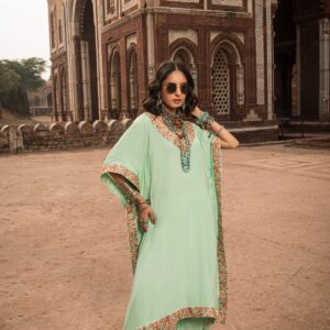 Pista Green Kaftan