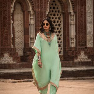 Pista Green Kaftan