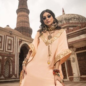 Peach Kaftan